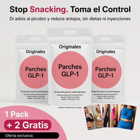 Zentiko GLP-1 Parches (1 + 2 GRATIS)